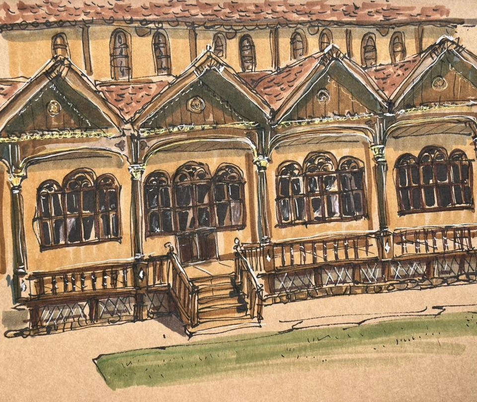 Nhà thờ làm từ gỗ cà chít được voi kéo từ rừng về- Ảnh 11.