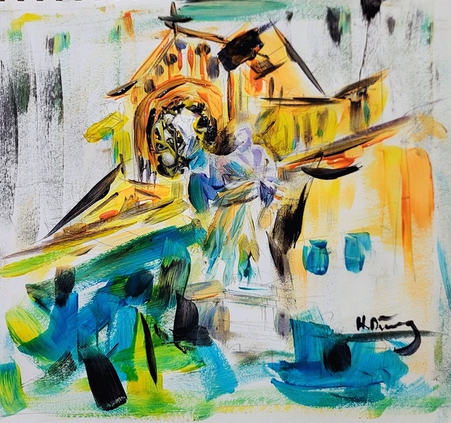 Nhà thờ có kiến trúc 'lệch' từng đón Tổng thống Mỹ - Ảnh 8.