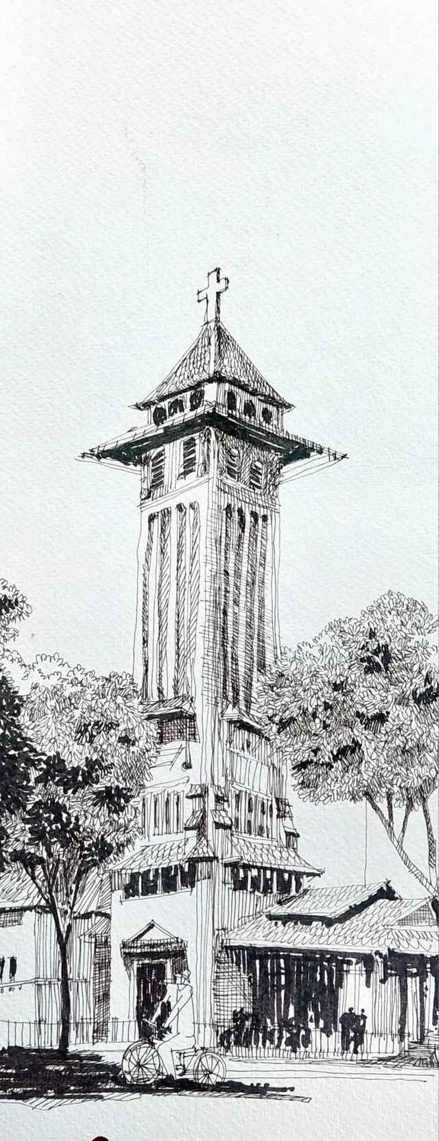 Nhà thờ có kiến trúc 'lệch' từng đón Tổng thống Mỹ - Ảnh 2.