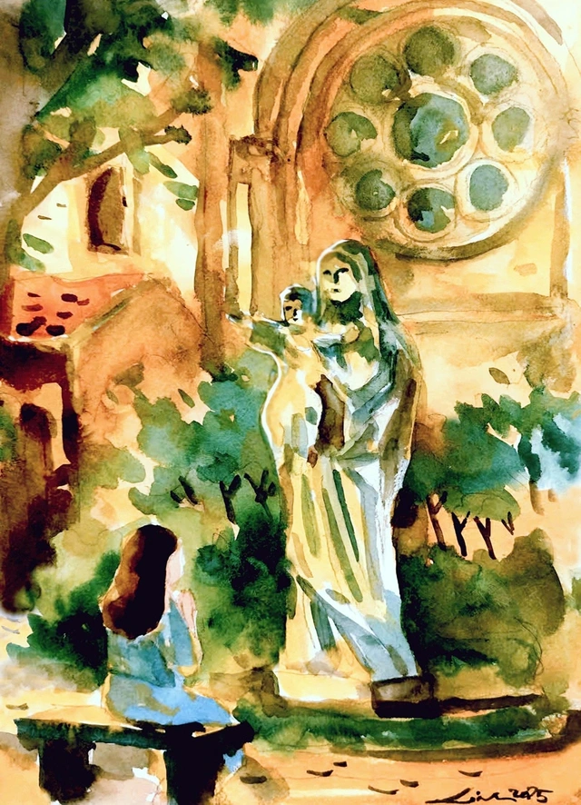 Nhà thờ có kiến trúc 'lệch' từng đón Tổng thống Mỹ - Ảnh 3.