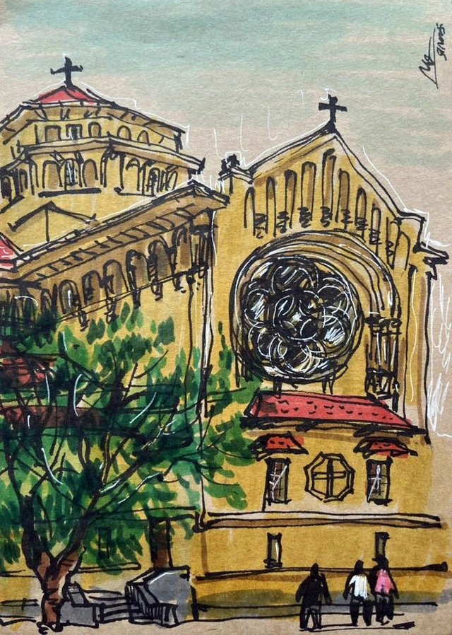 Nhà thờ có kiến trúc 'lệch' từng đón Tổng thống Mỹ - Ảnh 4.