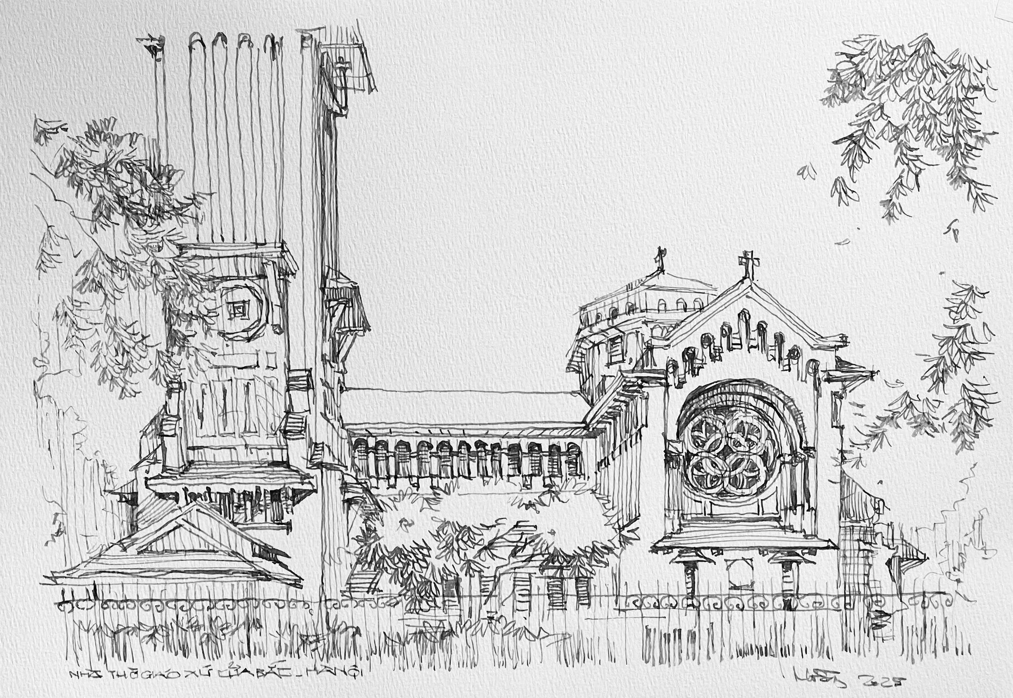 Nhà thờ có kiến trúc 'lệch' từng đón Tổng thống Mỹ- Ảnh 1.