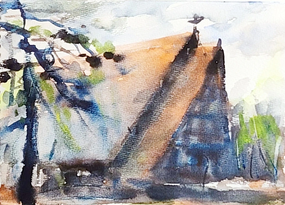 Nhà thờ có mái giống lưỡi rìu độc đáo- Ảnh 9.