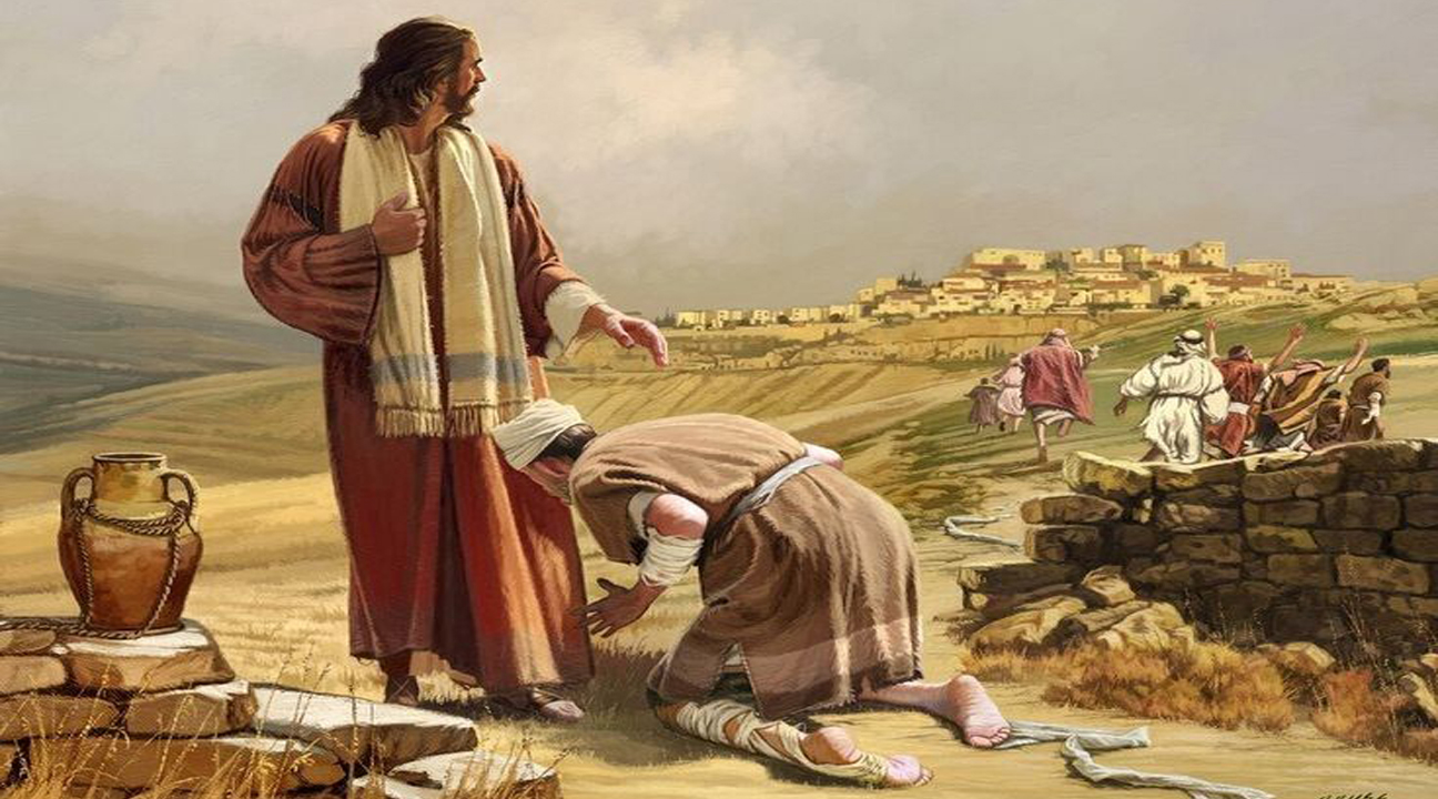 ''Không thấy ai trở lại tôn vinh Thiên Chúa, mà chỉ có người ngoại bang này''