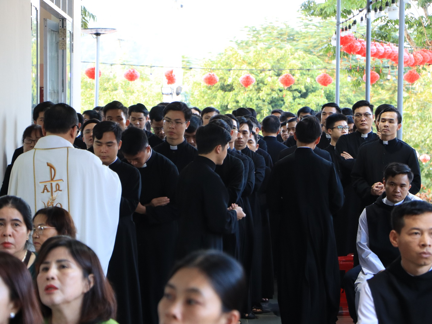 Đại Chủng viện Sao Biển hành hương Đền Thánh Mẹ Nhân Lành