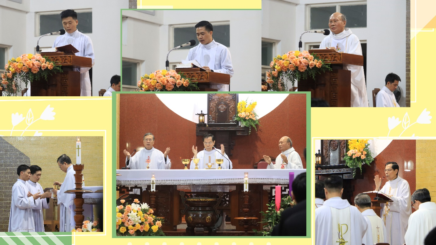 Lễ thánh Ambrôsiô - Bổn mạng lớp Thần học II & Kỷ niệm 29 năm Hồng ân Linh mục của Cha Gioan Bosco Cao Tấn Phúc